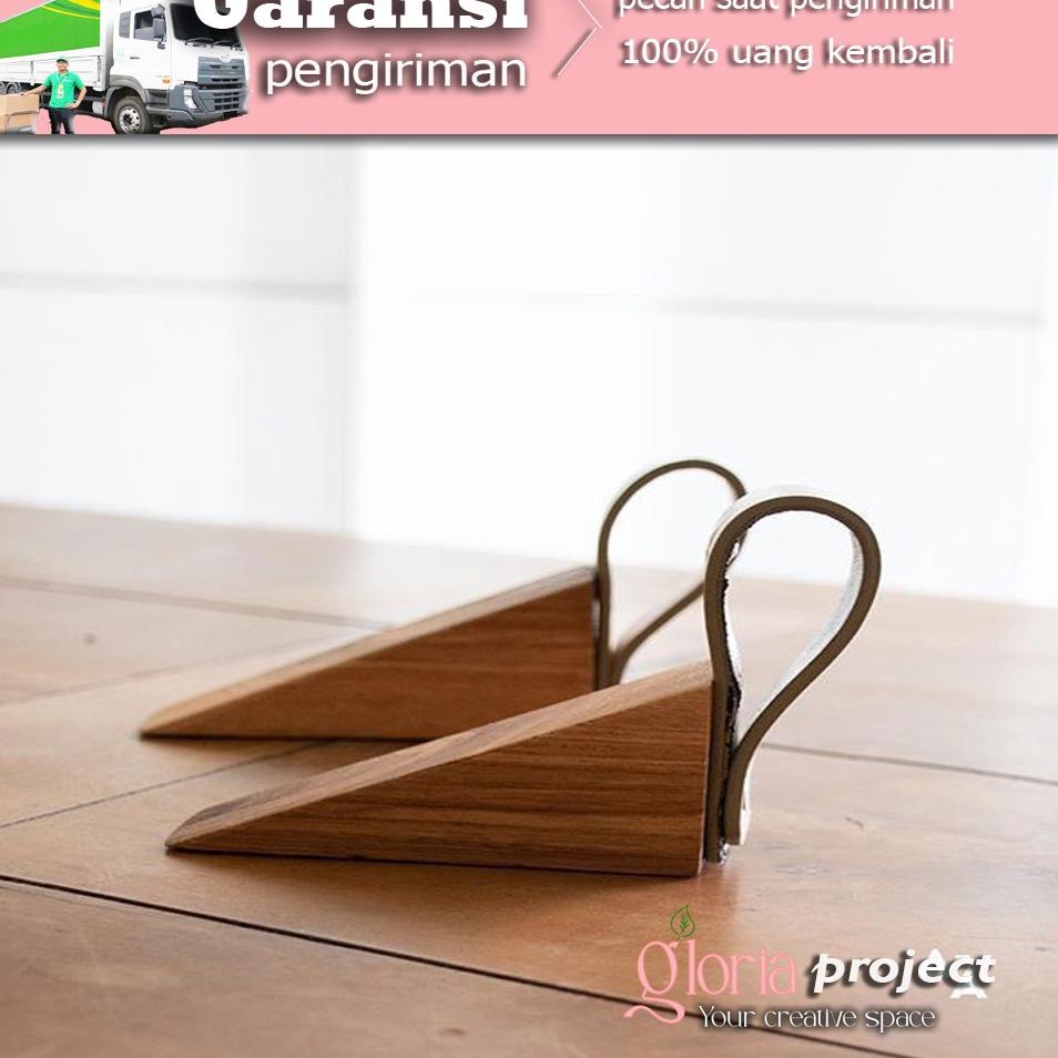 ⚡TOK SIAP 【COD Door stopper solid kayu pengganjal pintu ganjalan pintu penahan pintu