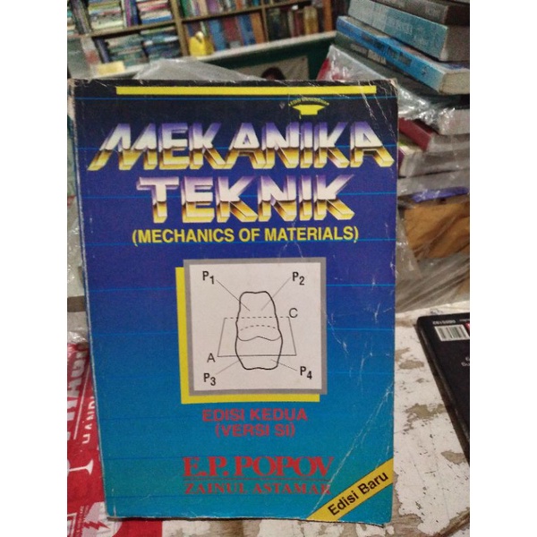 MEKANIKA TEKNIK.E.P.POPOV.buku original