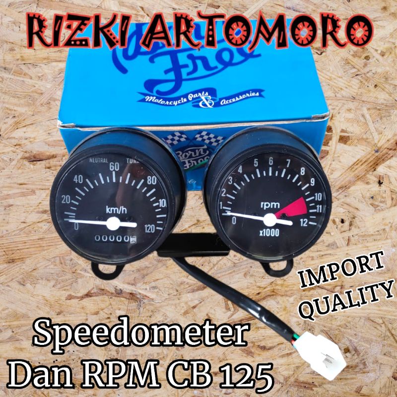 Gratis Ongkir Speedometer Spido Spedo Cb 125 Cb100 Custom Japstyle Caferacer Dll