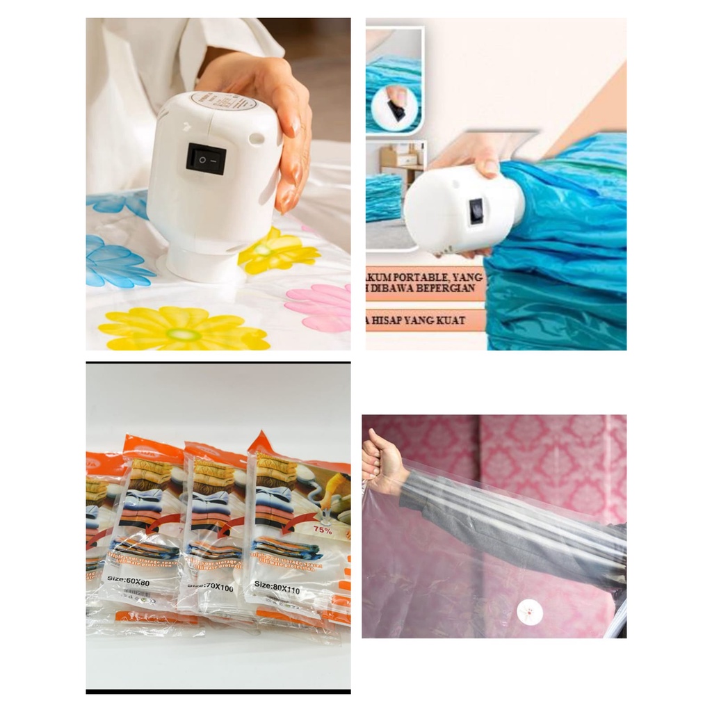 VACUUM BAG /PLASTIK VACUUM /ELECTRIC VACUUM PUMP / POMPA VACUM LISTRIK (55watt)