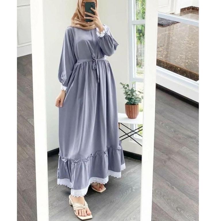 STOK TERBARU GAMIS SOGAN RENDA BUSUI FRIENDLY KAIN MOSCREPE PREMIUM
