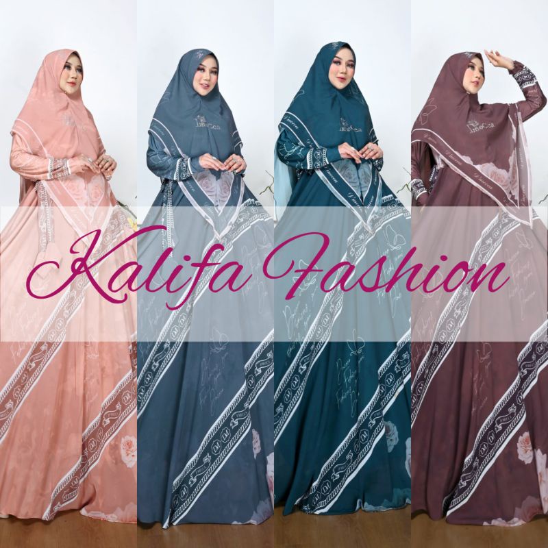Zaqheeya Series by DMECCA D'MECCA / Gamis Set Syar’i / Gamis Pesta Mewah / Dress Muslimah / Baju Sya