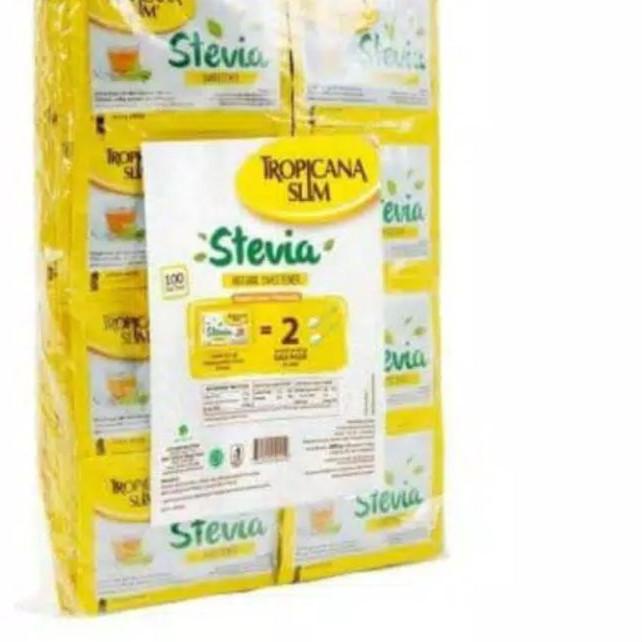 ♨ TROPICANA SLIM STEVIA 100 / GULA STEVIA / TROPICANA SLIM STEVIA / STEVIA / GULA DIET RENDAH KALORI