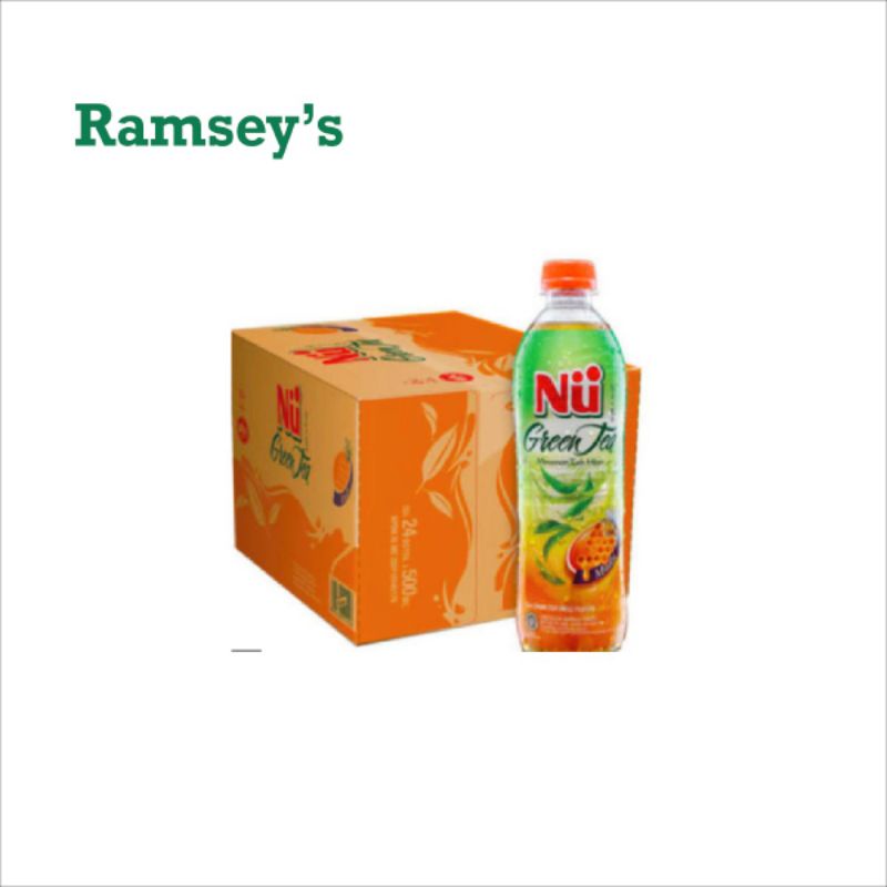 

TERMURAH!! Nu Green tea honey 450ml 24pcs