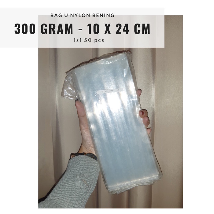 siap kirim] plastik snack keripik - plastik bening panjang - kemasan keripik bakso