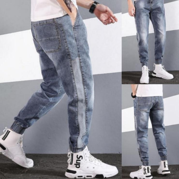 jaon -42 SHIRWAL - Sirwal joger list mode Celana pria muslim / celana cingkrang / joger jeans 90P