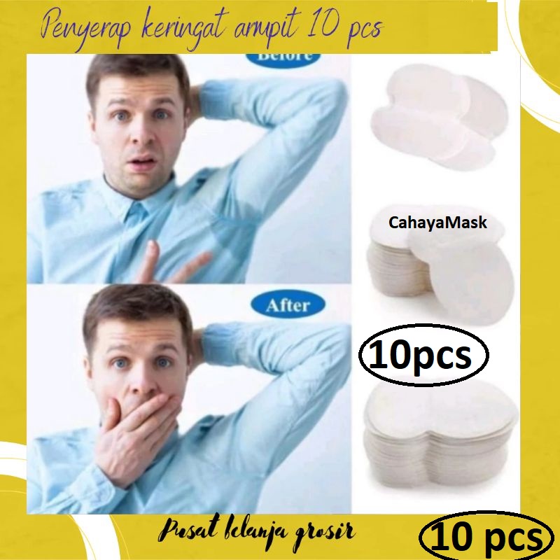 Penyerap Keringat Ketiak | Pembalut Ketiak | Armpit Pad 10pcs/1Pack