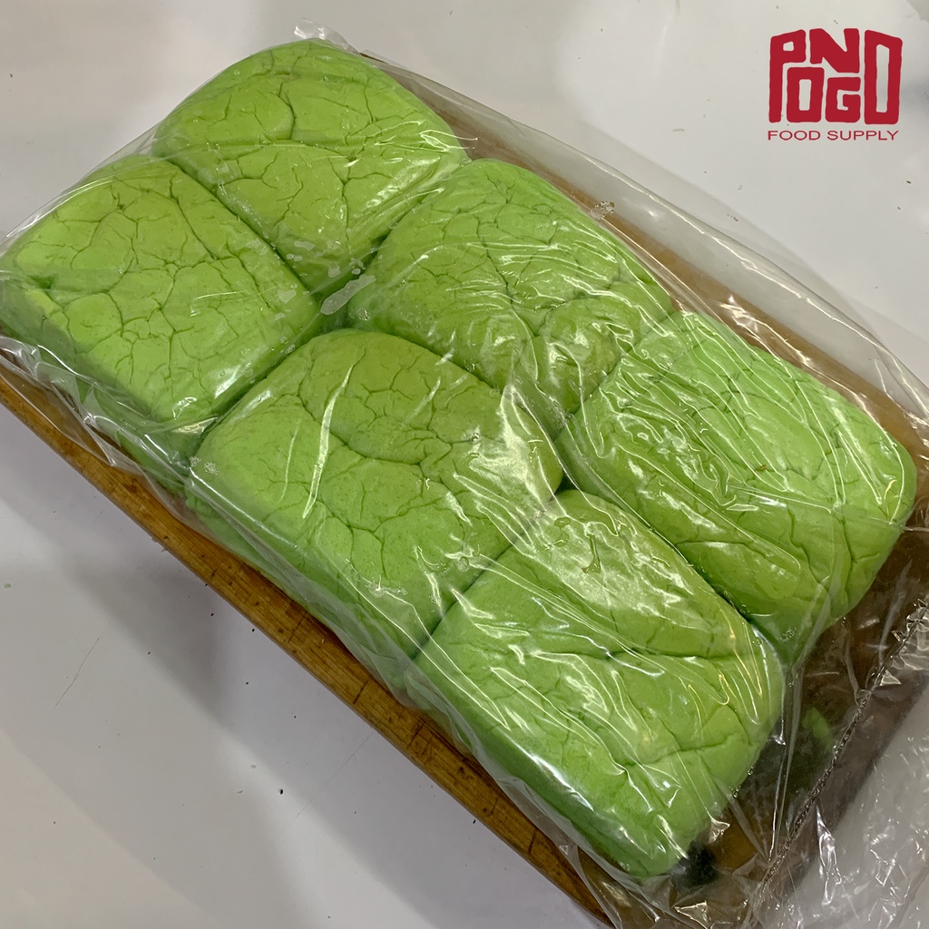 Roti Kadet 1 Pack Isi 6pcs | Roti Pandan | Roti Kukus dan Panggang PREMIUM