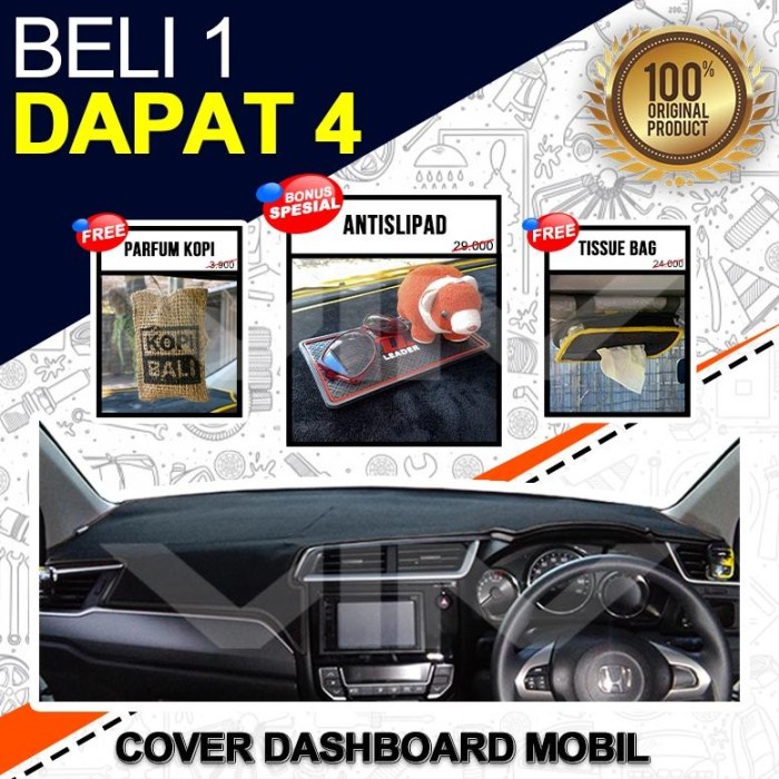 Terlaris Cover Dashboard Mobil Honda New Mobilio Brv 2016 - 2022 Alas Karpet