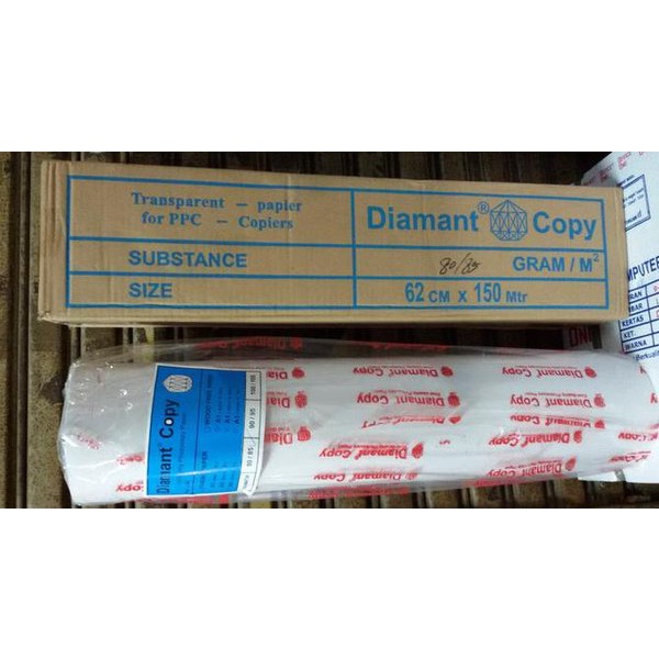 

Kertas Kalkir A1 80/85gr 150M Diamant