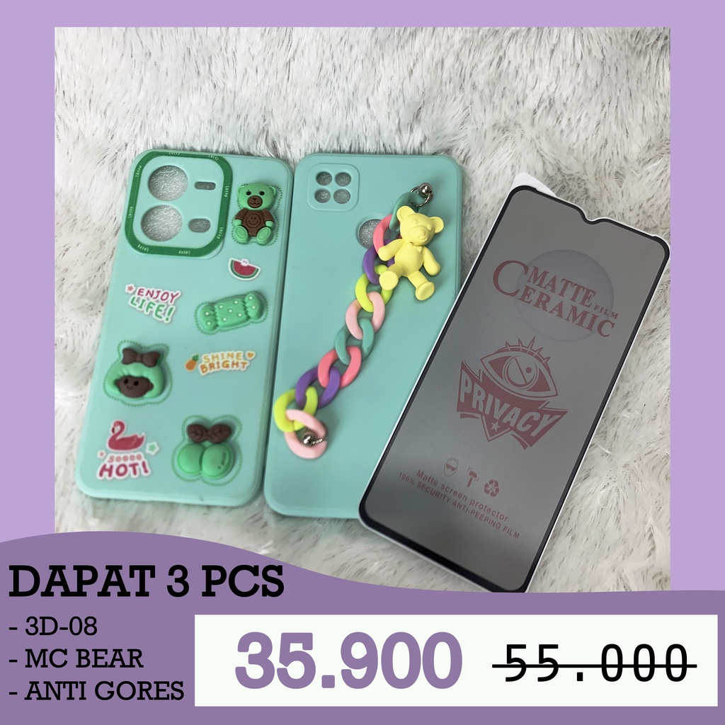 [ PAKET MURAH ] Vivo Y16 Y35 Y15S Y01 Y33S Y12/Y11/Y15/Y17 Y20/Y12S Y20S/Y30S Y30/Y50 Y91/Y93/Y95 Y9