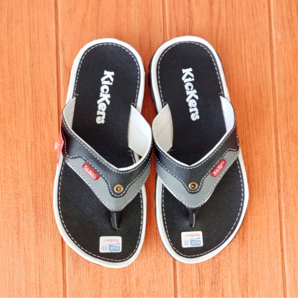 Sandal Anak Laki-Laki Kickers Jepit Jeans Size 28-43