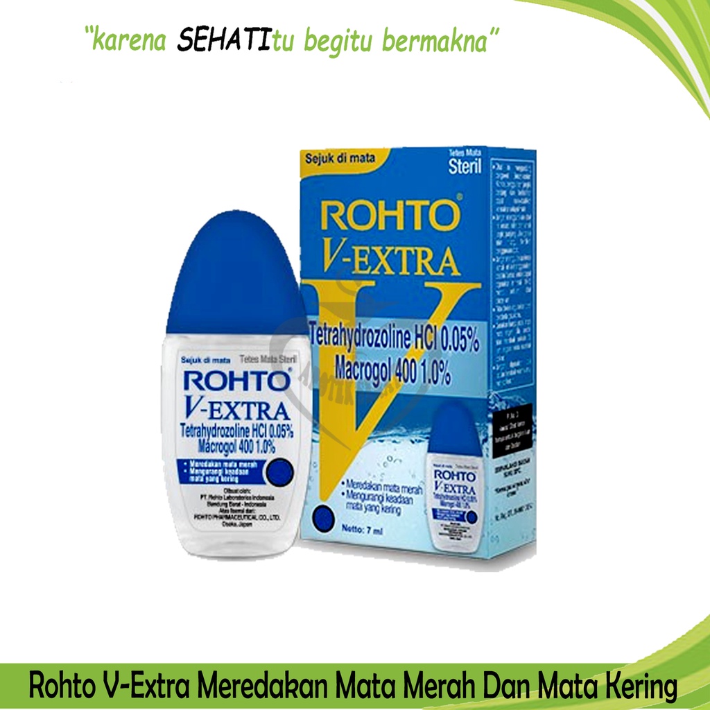 READY ROHTO COOL TETES MATA / Obat Mata Merah