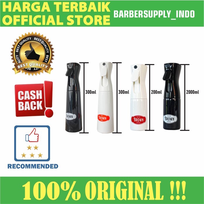 BOTOL SEMPROTAN AIR EMBUN BOTTLE WATER SPRAY MIST DISINFECTAN DR BROWN