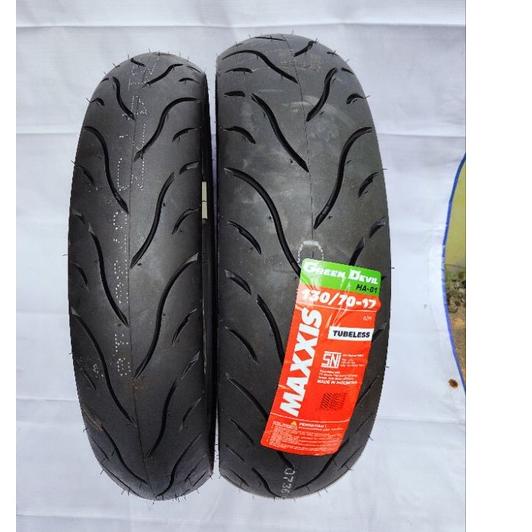 Ready Stock BAN MAXXIS GREEN DEVIL 90/80 100/80 110/70 120/70 130/70 140/70 RING 17 EXTRAMAXX - BAN 