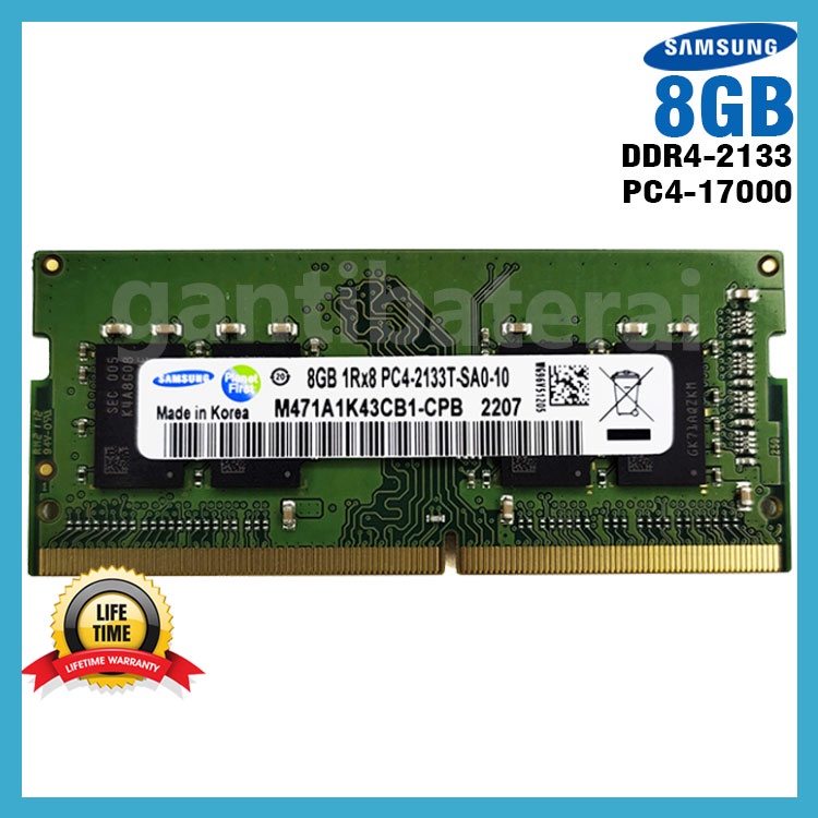 Ram Laptop 8GB DDR4 2133 PC4-2133 Sodimm memory