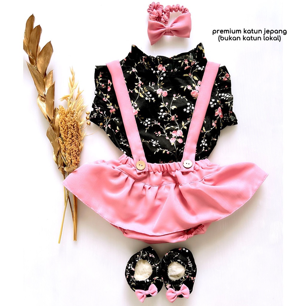 HAMPERS LAHIRAN TALITHA / AIKO /CLARA / GIANNA bayi perempuan gift set lahiran dress anak dress bayi