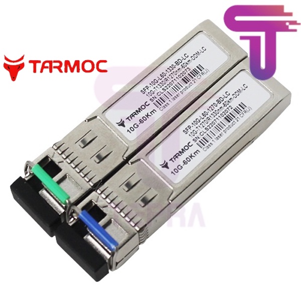 Tarmoc SFP-10G-L60-BD-LC | SFP+ 10G BiDi 60KM SM LC | SFP+ 10G 60KM LC