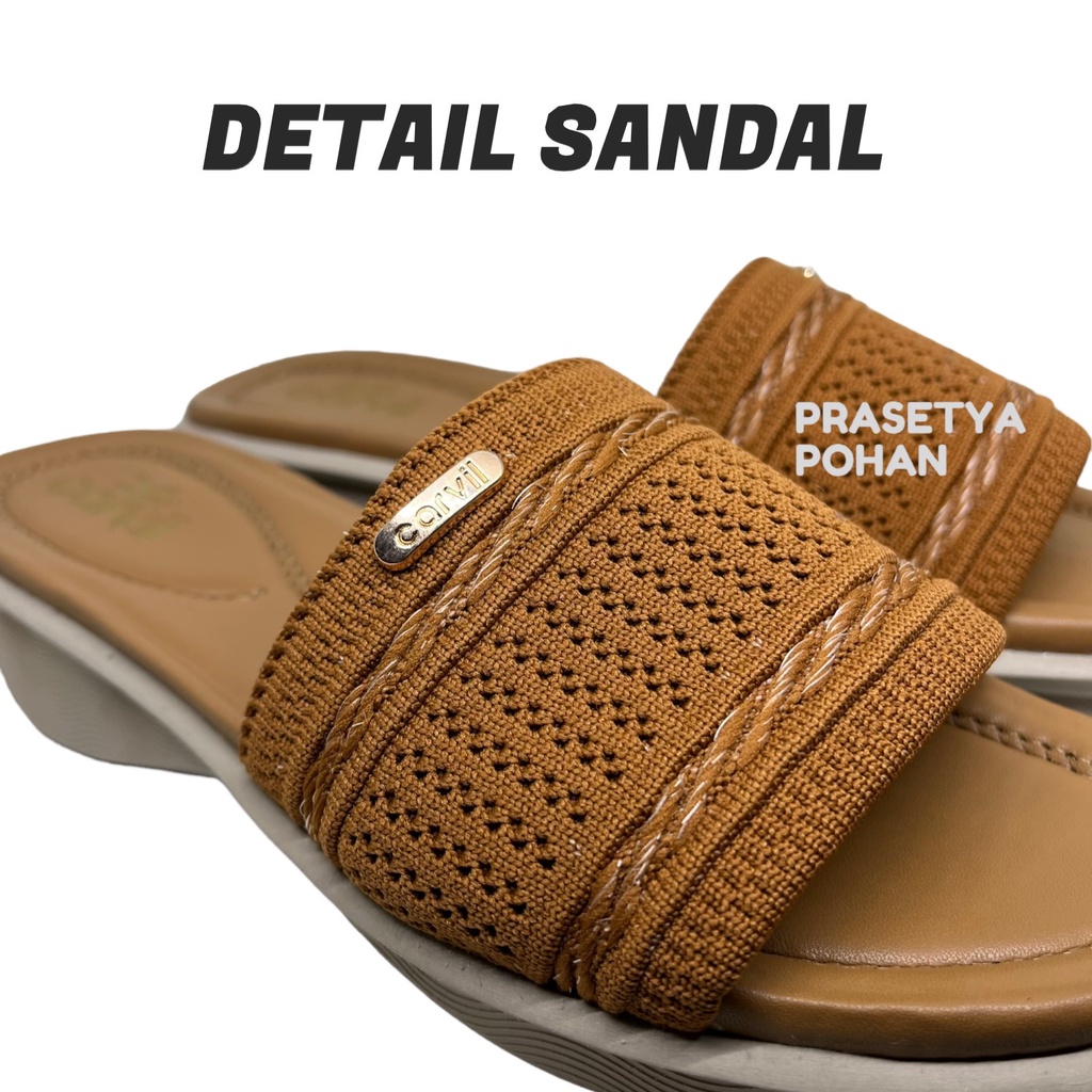 Sandal Slop Wanita Carvil Original - Sendal Slide Wanita Original Carvil