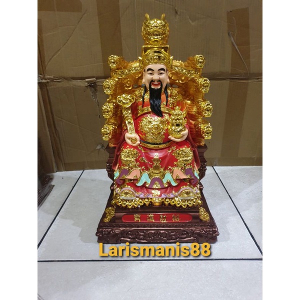 Patung Dewa Cai sen/Chai sen/dewa rezeki model 9naga
