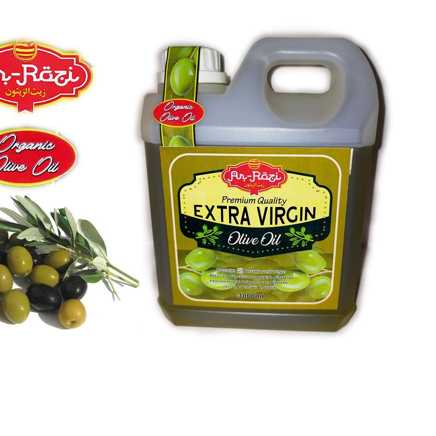 

➱ Minyak Zaitun ( Olive Oil ) Extra Virgin Ar-Rozi 1000ML ►