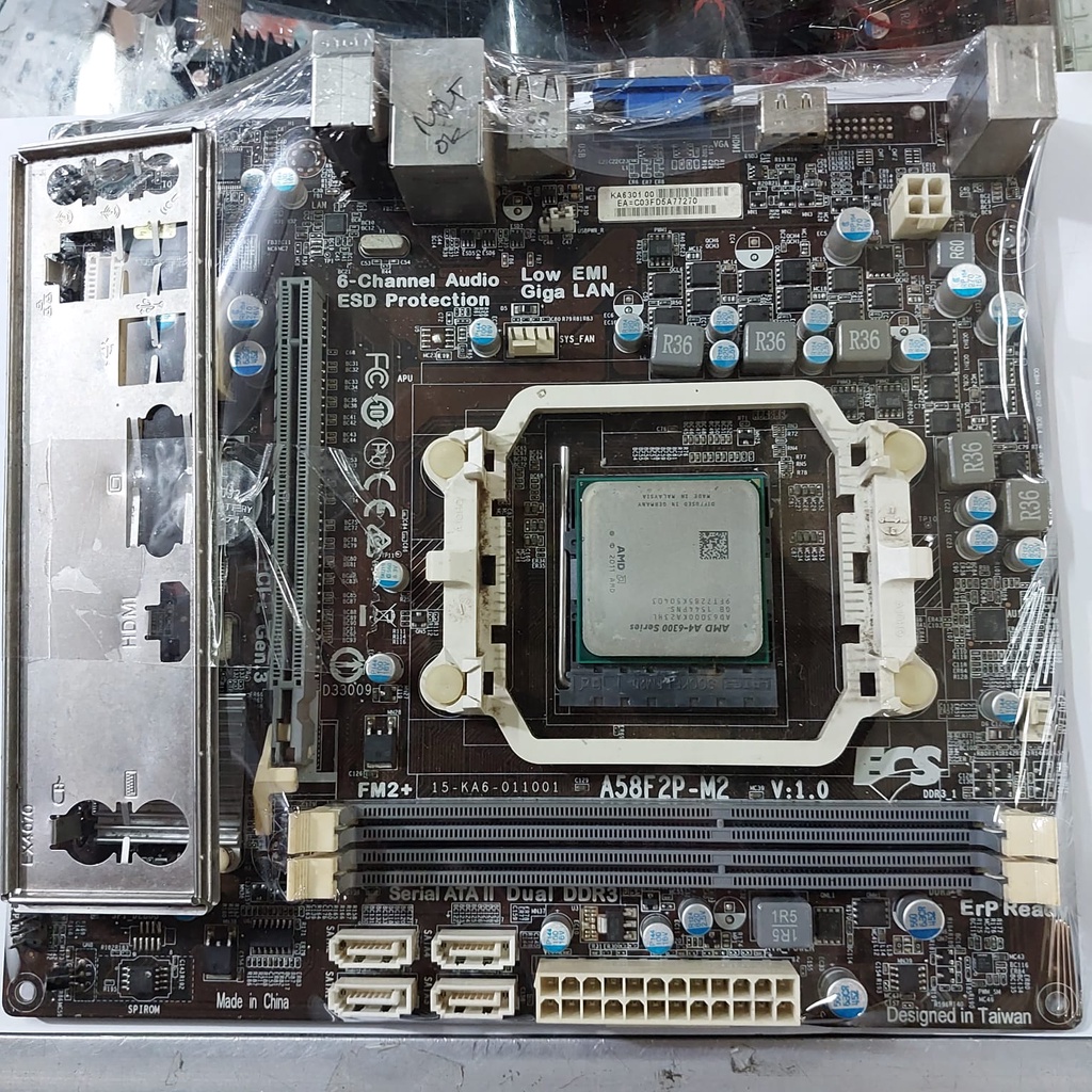 mainboard motherboard ecs a58f2p-m2