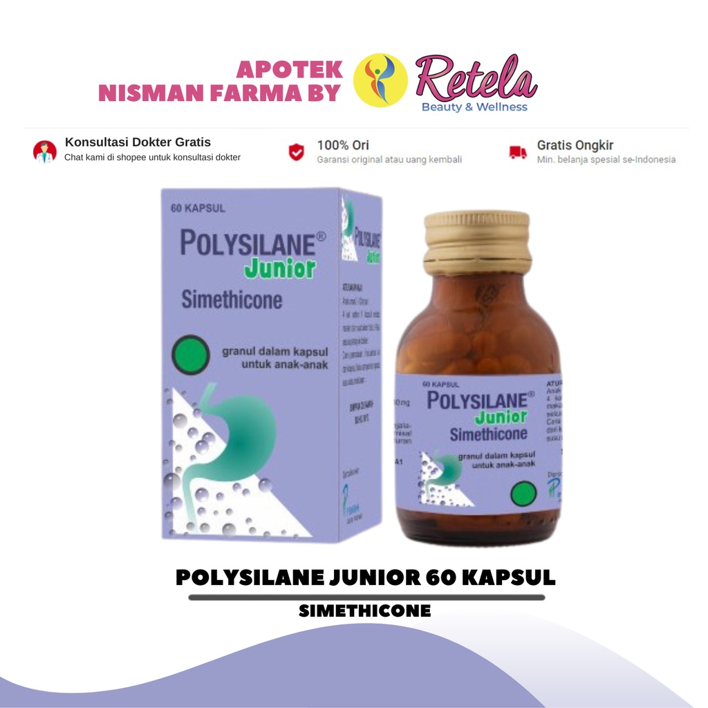 POLYSILANE JUNIOR 60 CAPSUL