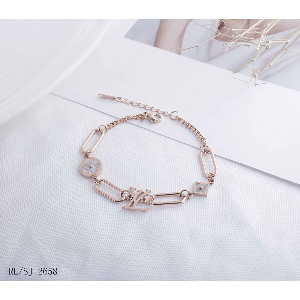 Gelang Titanium Permata Perhiasan Fashion  2658/2721