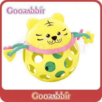 Mainan Rattle / Teether Bayi 0-12 Bulan Desain Hewan