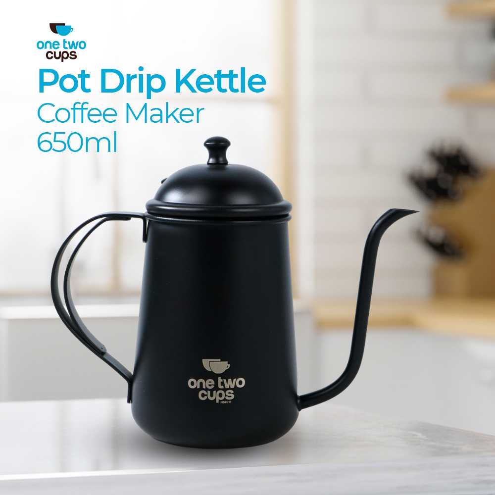 (BISA COD) FTIHSHP  Coffee Maker Pot Drip Kettle Teko Kopi - HS4011