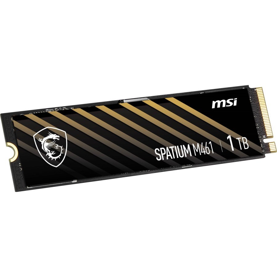 SSD NVME MSI SPATIUM M461 1TB PCIe 4.0 | Gen4x4 M.2 2280 1TB