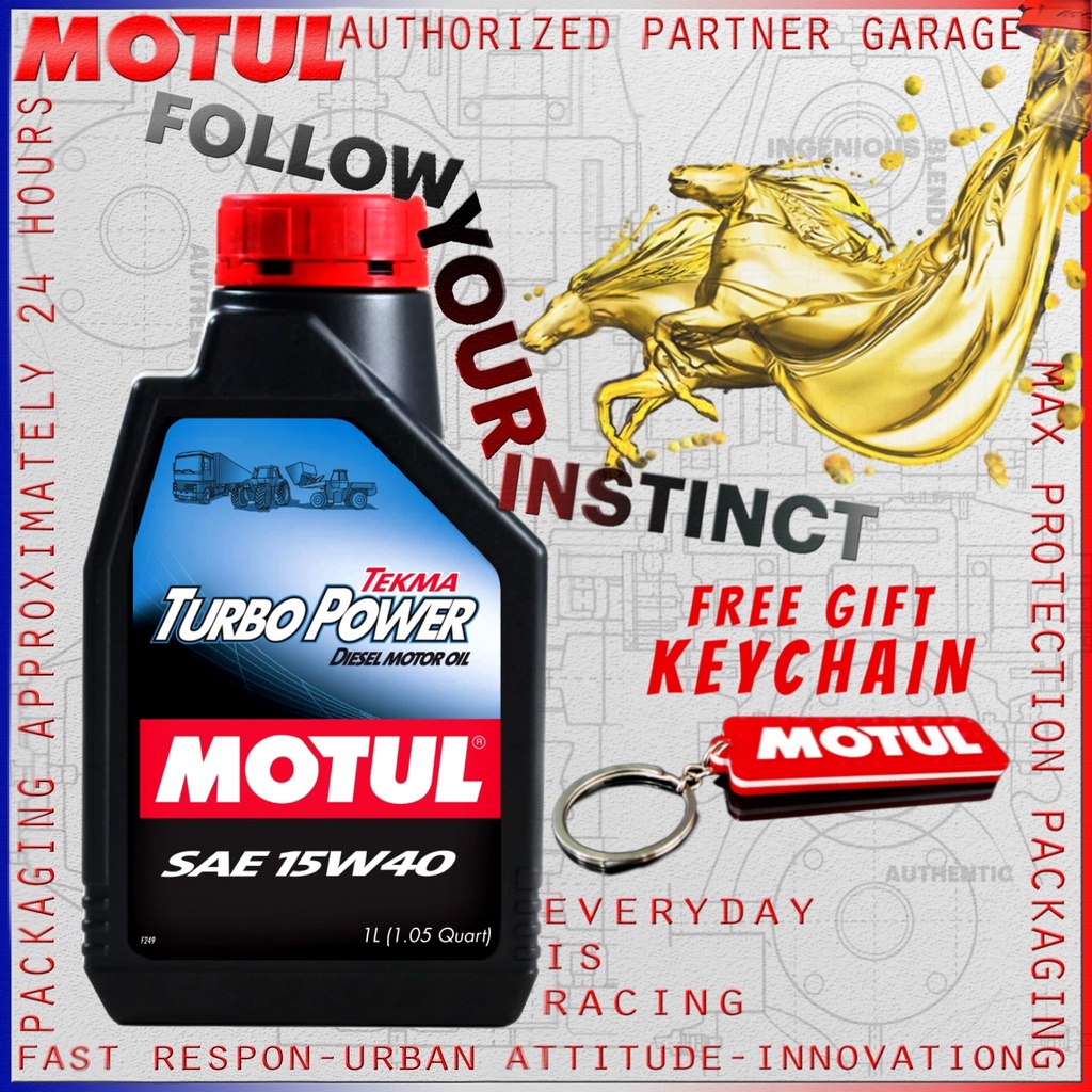 MOTUL TEKMA TURBO POWER 15W40 CF-4 1L