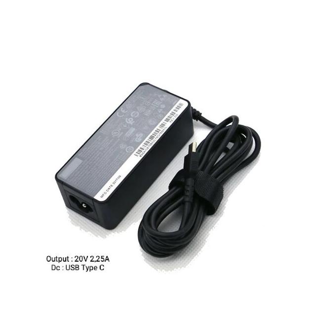 Adaptor Lenovo Chromebook C330 S330 100E 300E 500E S340 C340 Type C