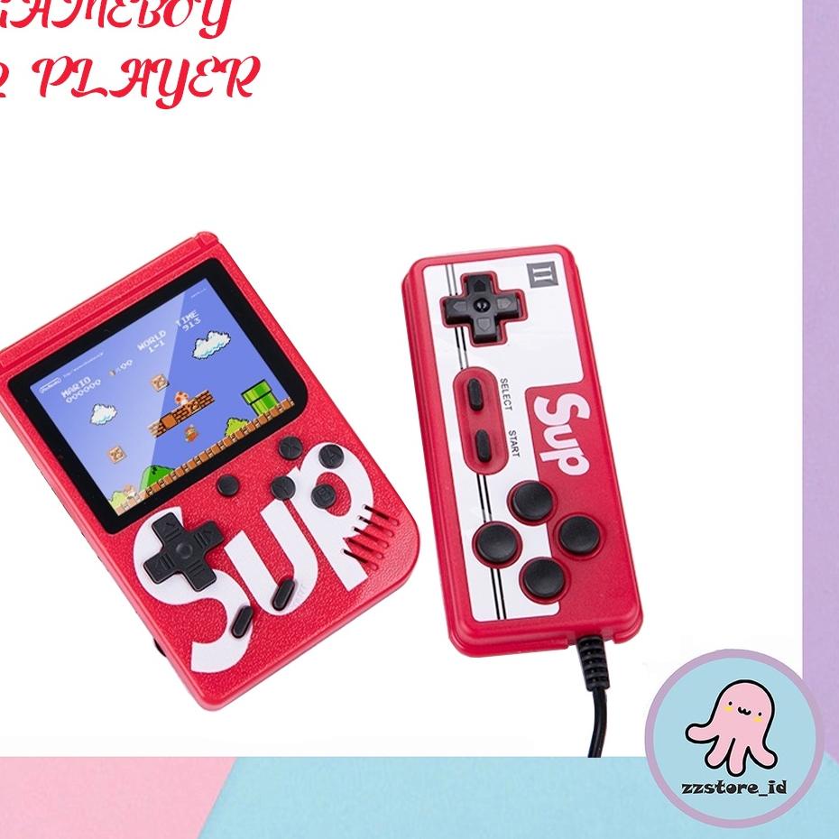 ➻ Gameboy 2 Player Retro Mini 400 in 1 SUP / Game Box Portable Game Boy 2 Player ✺