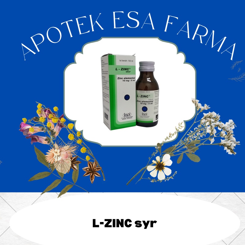 L Zinc Sirup 100ml obat diare anak