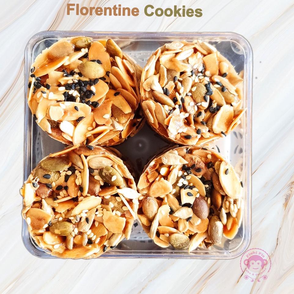 

► Florentine Cookies / Crispy Mixed Nuts Florenta Kue Kering Premium Toples 300 gr ➳