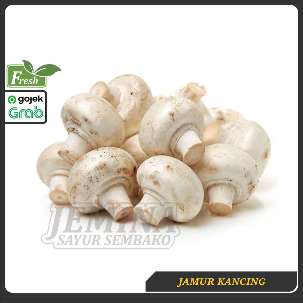 

(H+1) Jamur Kancing Champignon - Sayur Jemina
