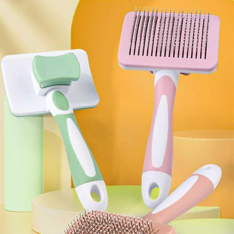 Sisir Hewan Otomatis Pet Comb Hair Removal - C01