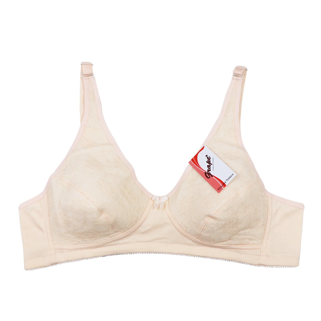 Grape - Full Cup Mama Bra Polos Tanpa Kawat Bh Tanpa Busa Dk 101