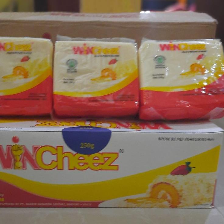 

♗ Keju wincheez isi 8 x 250 gram , cheese cheddar blok 250gr box ☜