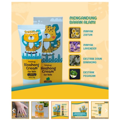 Cream Binahong For Kids / Cream Obat Prurigo, Obat Koreng Gatal, Darah Manis, Bekas Luka Koreng Anak
