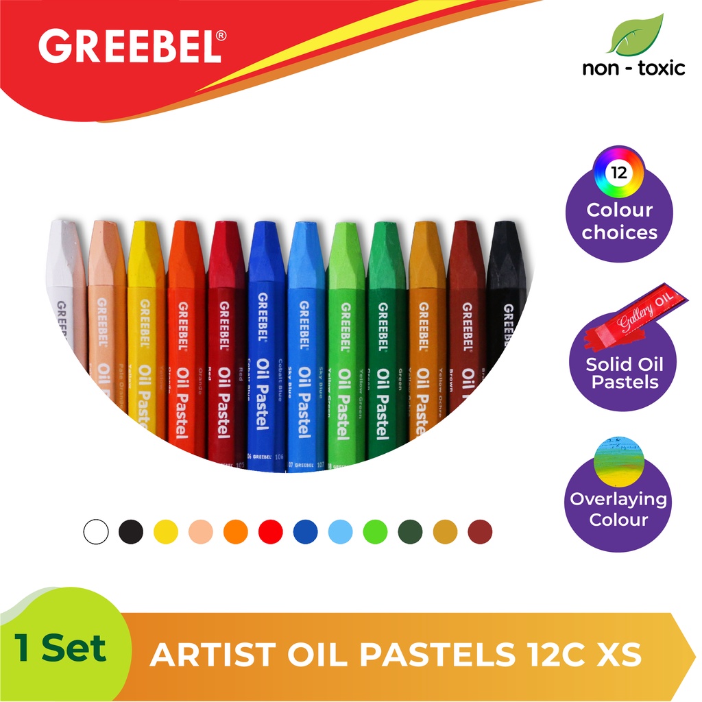 

Krayon Greebel 12 warna