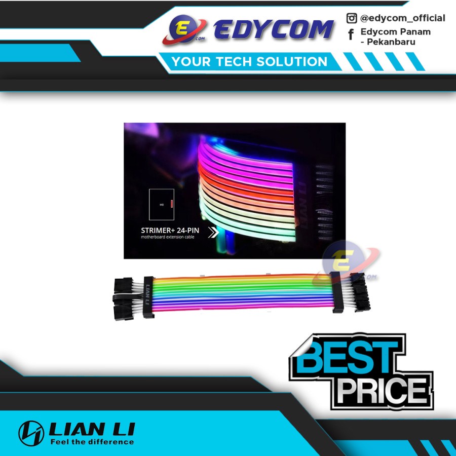 Lian Li Strimer Plus V2 RGB 24 Pin + 8 Pin PSU Cable