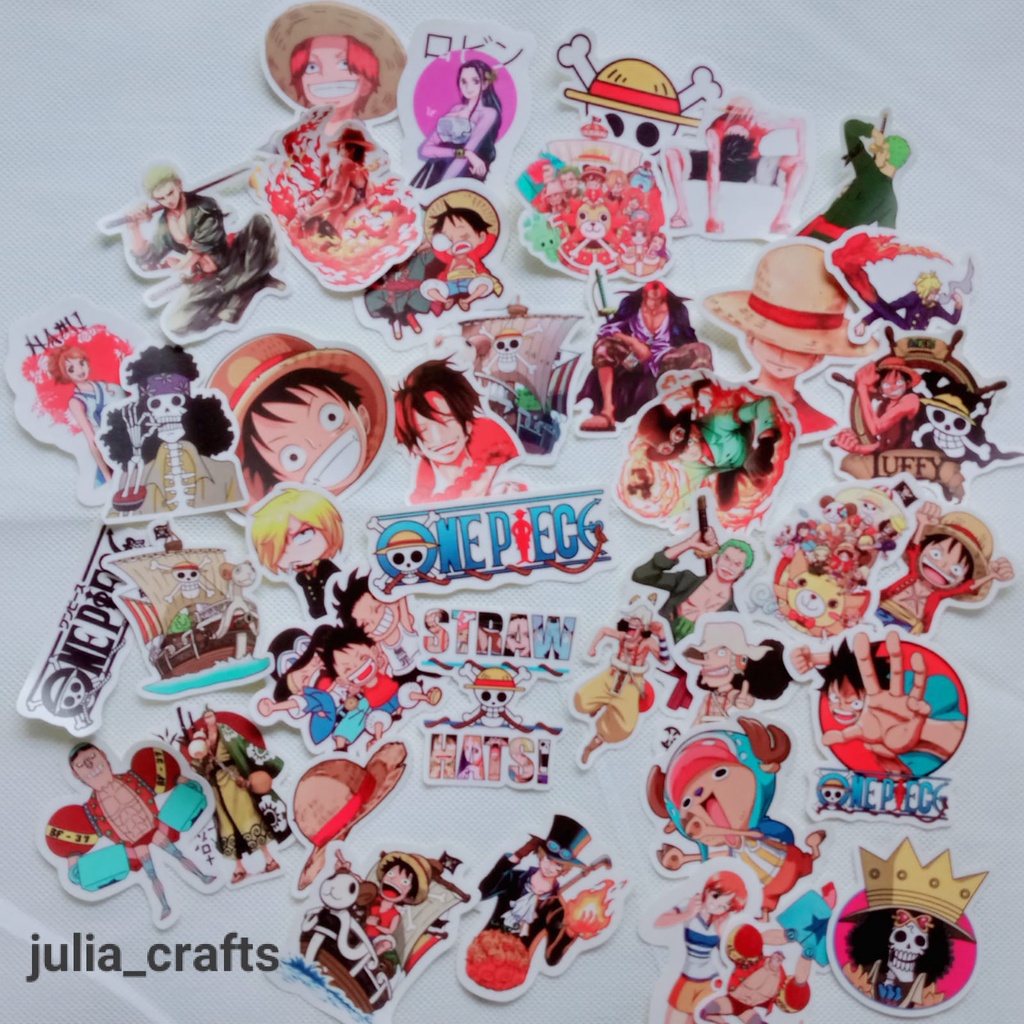 

Sticker Tumbler ONE PIECE Anime (40 pcs)