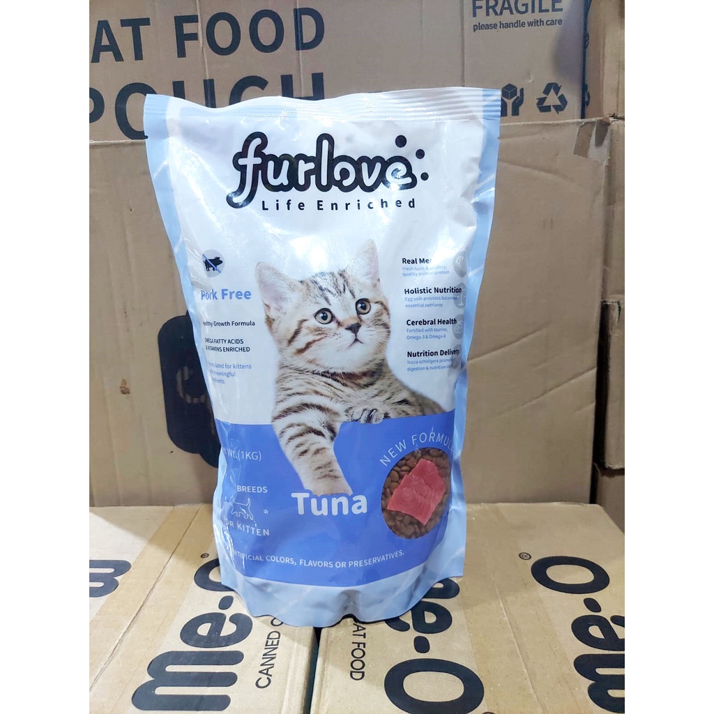 MAKANAN ANAK KUCING KITTEN FURLOVE FRESHPACK 1 KG