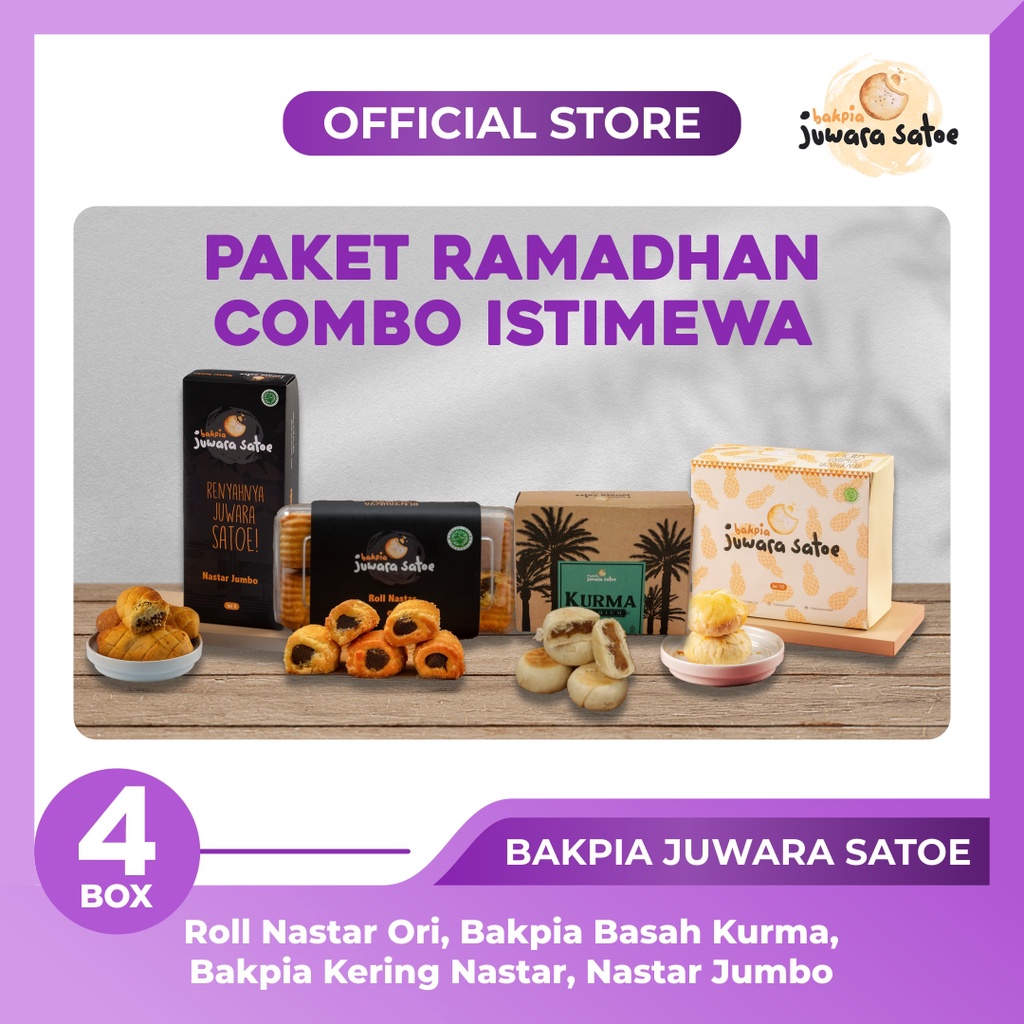 [ 4 BOX ] PAKET RAMADHAN COMBO ISTIMEWA - JUWARA SATOE