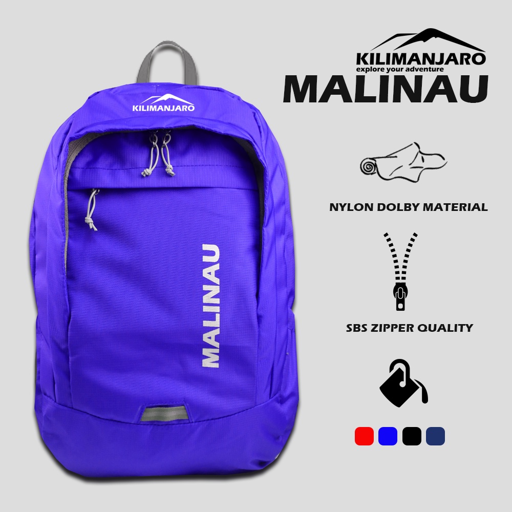 Tas Ransel Kilimanjaro Malinau 25L - Tas Laptop Tas Sekolah Tas Kerja - Daypack Kilimanjaro Malinau