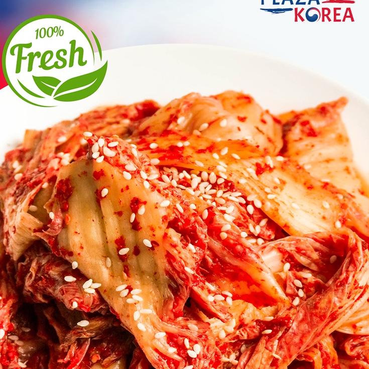 

9.9 BRANDS FESTIVAL PLAZA KOREA - KIMCHI SAWI FRESH 500GR - MAKANAN KOREA