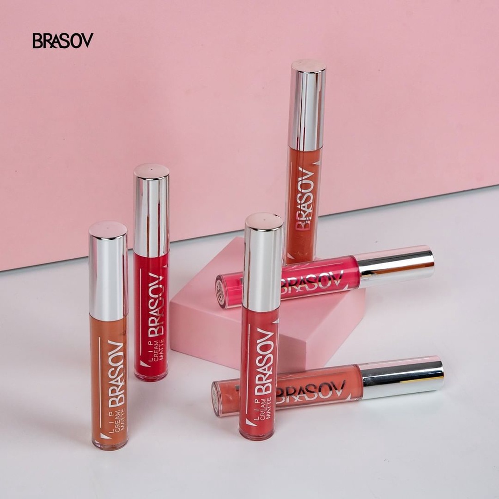 BRASOV Lip Cream Matte BPOM 6gr