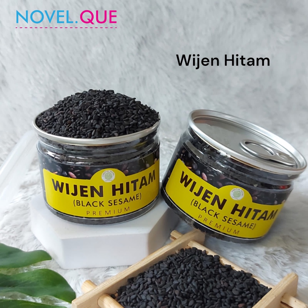 

Can Wijen Hitam Organik Natural Black Sesame Kualitas Premium